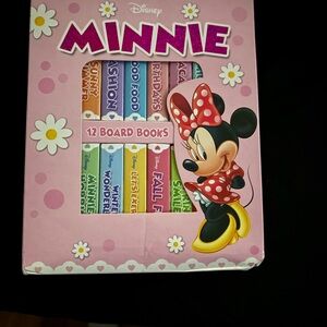 Disney Minnie Pink Board Books Collection